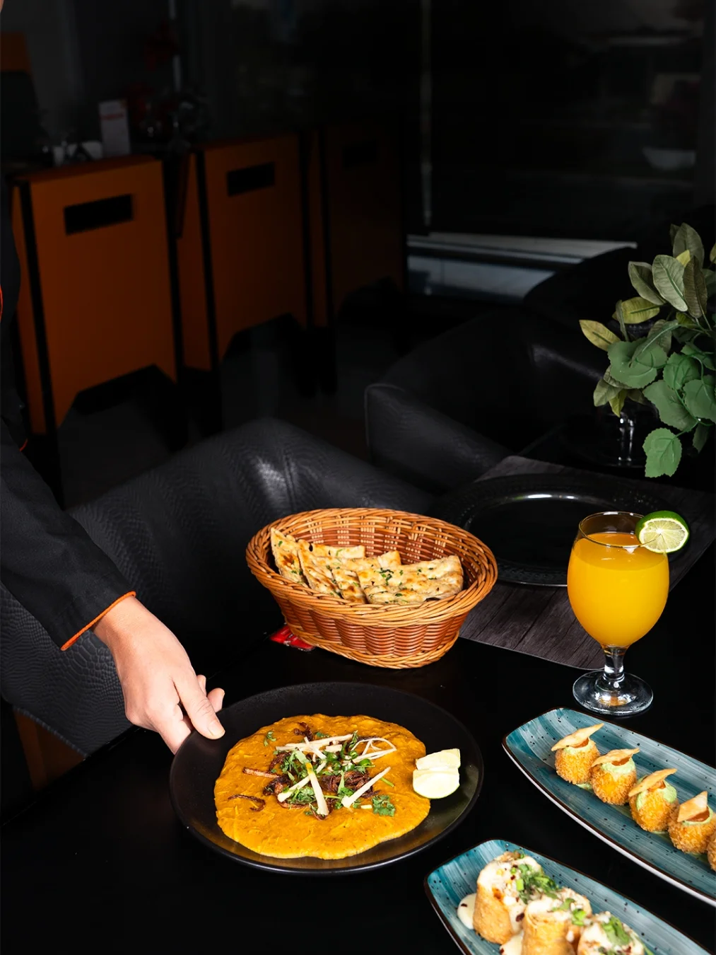 Dining, sip to last bite