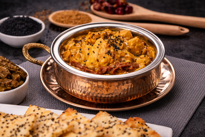 Chicken Achari Handi