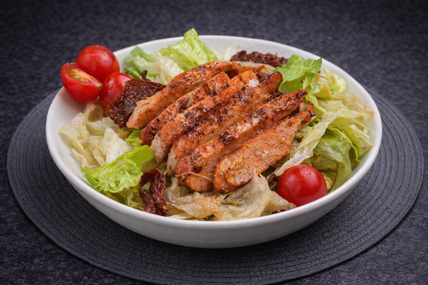 Chicken Tikka Caesar Salad