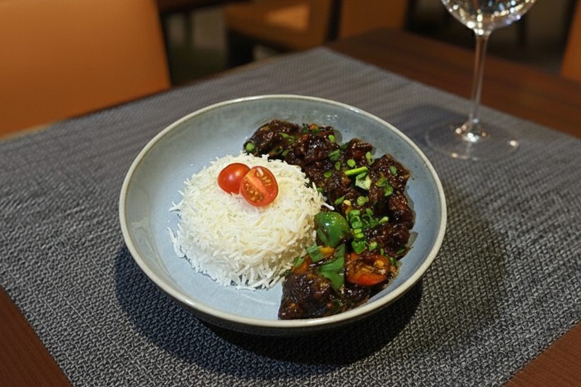 Crispy Beef Chilli Bowl