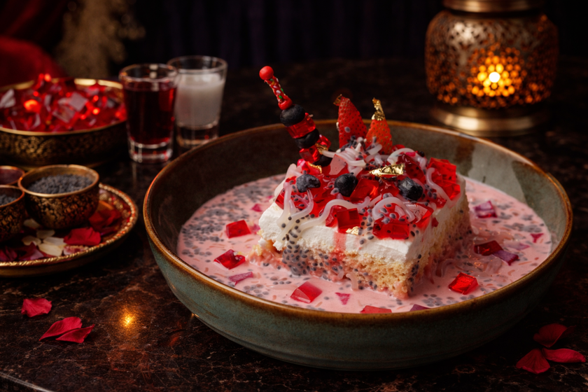 Falooda Milk Cake