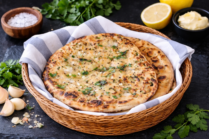 Garlic Roti