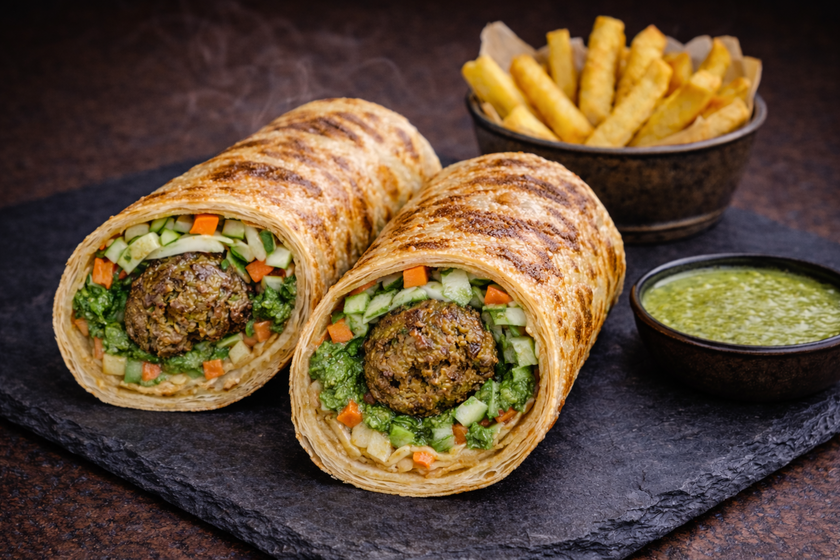 Kabab Paratha Roll