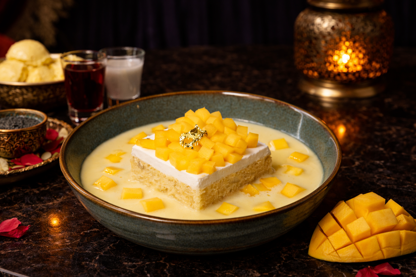 Mango Milk Cake