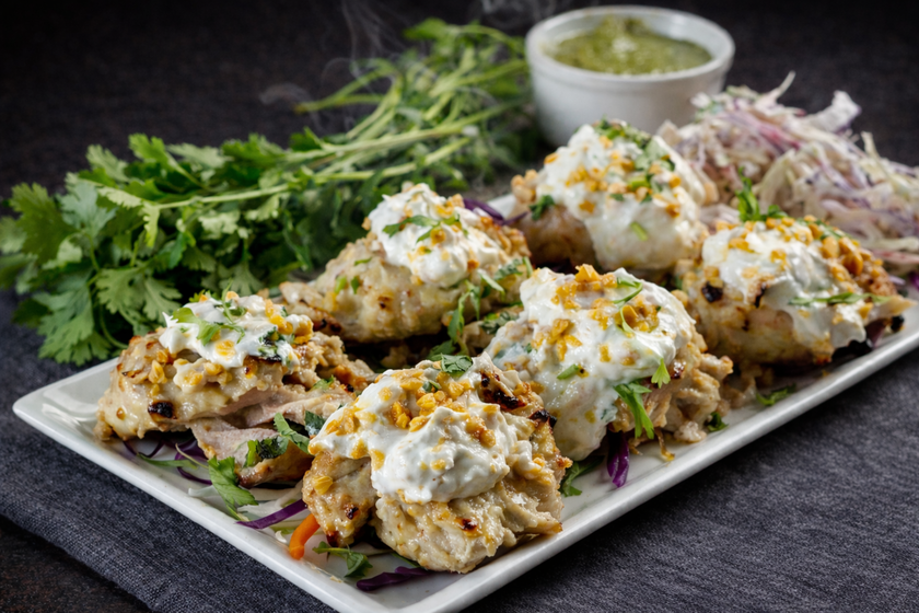 Nawabi Dahi Lasooni Tikka