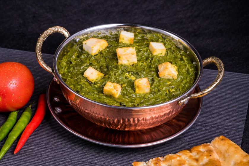 Palak Paneer Karahi